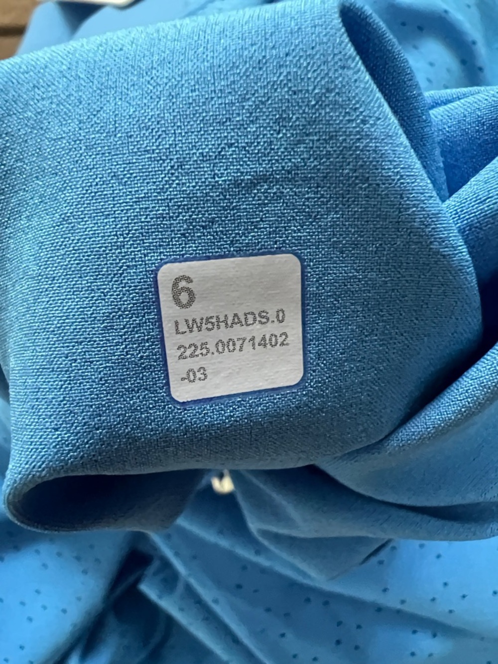 Lululemon Pool Party Blue Adapted State Perforated HR Joggers Size 6 NWT - Picture 5 of 8